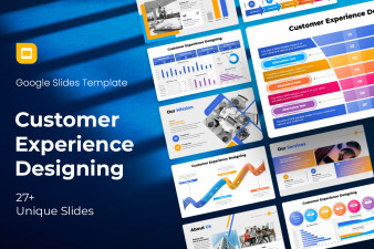 Customer Experience Designing Google Slides Template